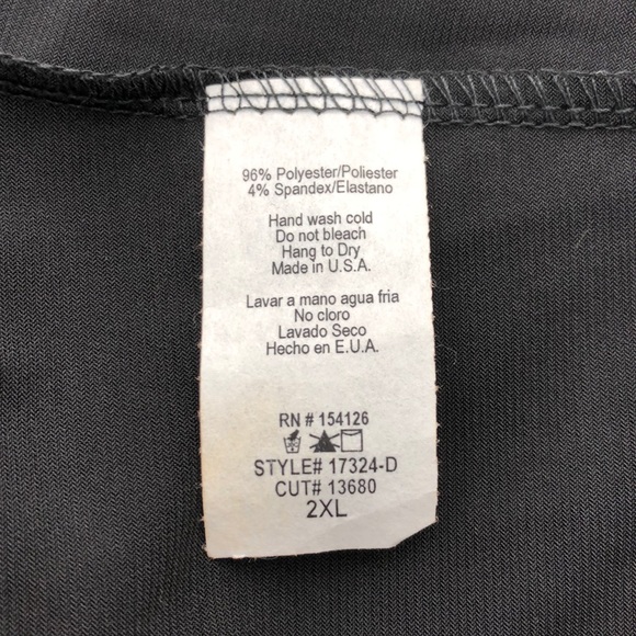 Haute Fox Black Faux Wrap Front Body Con Dress - Picture 9 of 9